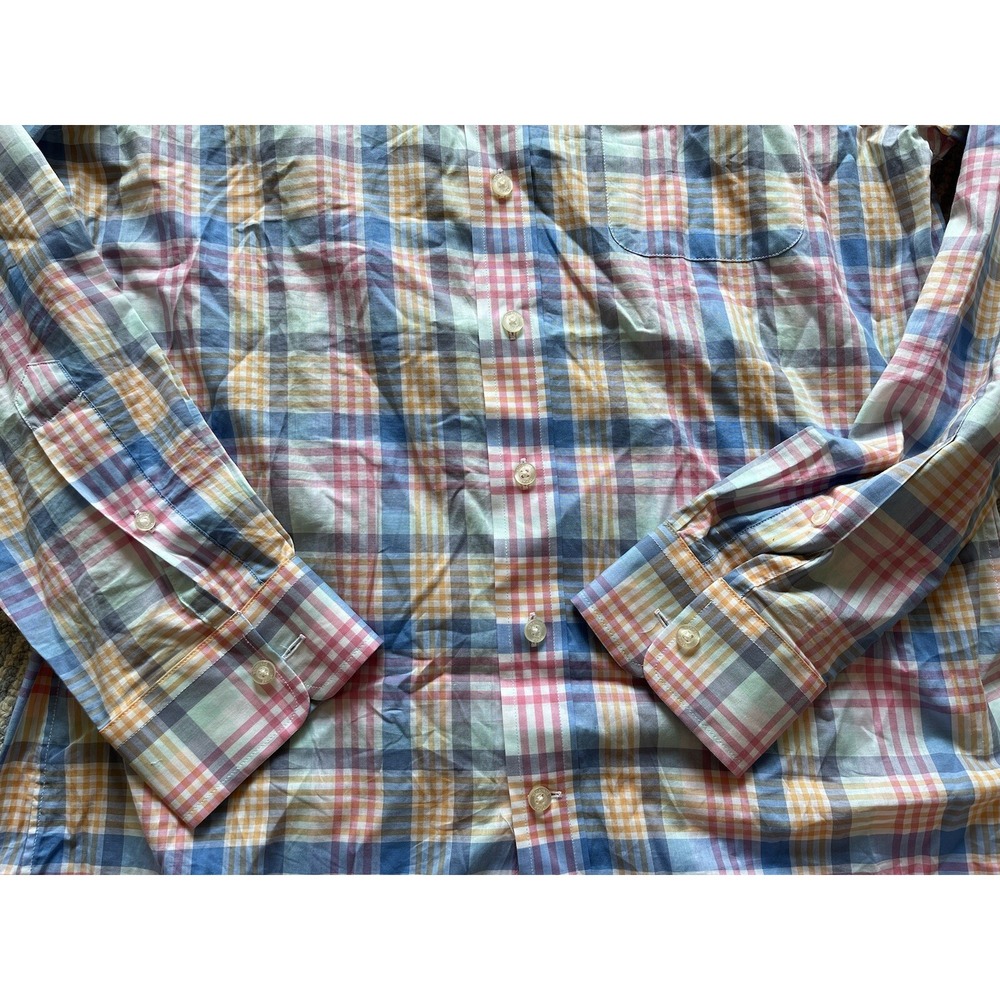 Vineyard Vines Slim Fit Tucker Shirt - Multicolor Plaid - Medium - Picture 2 of 7